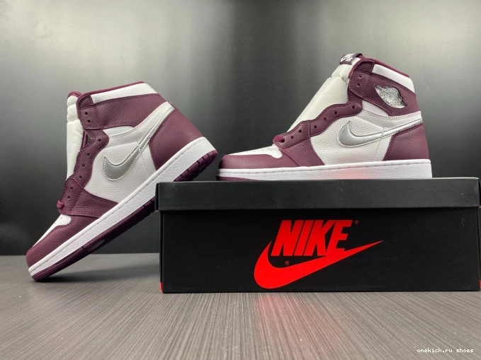 Cheap Jordan Air 555088-611 High OG Bordeaux 1 0822